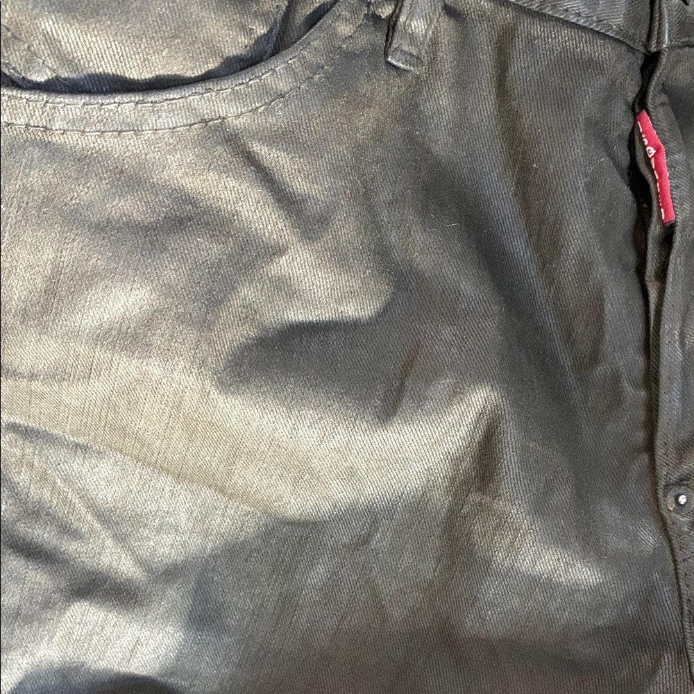 DSQUARED metallic olive green Jean | 34x33 - Picture 9 of 9